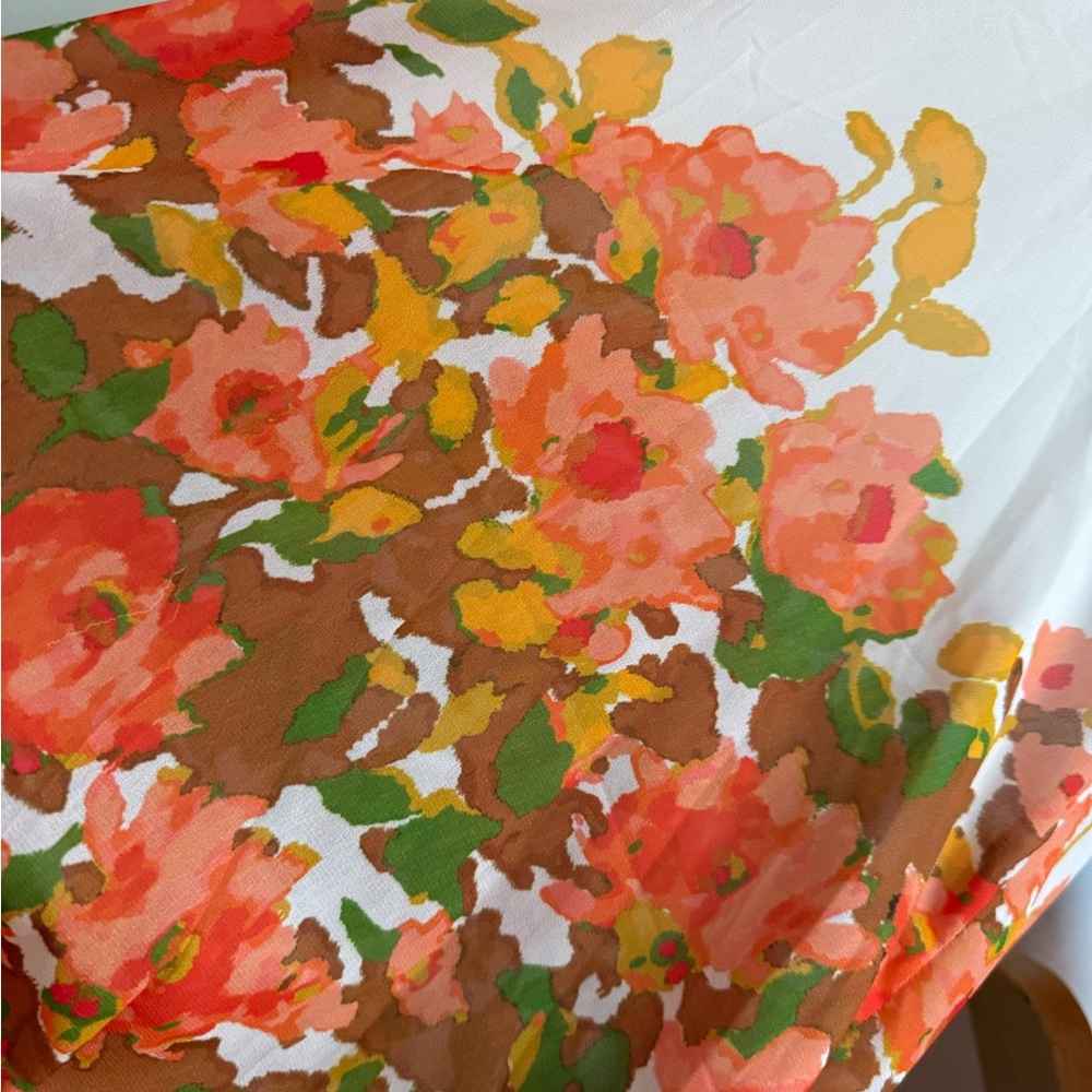 Anthropologie | Vineet Bahl | Floral V-Neck Maxi Dress - Picture 5 of 6